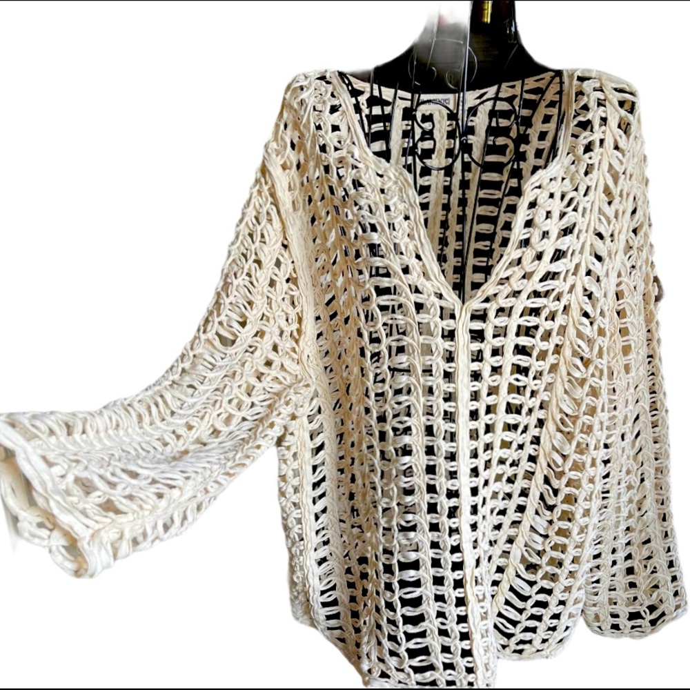 Blank NYC Coverup Top